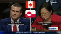 Pete Hegseth se niega a responder si Estados Unidos usará la fuerza contra Canadá y Groenlandia