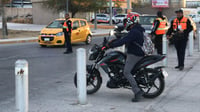 Reforzarán operativos contra motociclistas que no cumplan con la normatividad vial en Torreón