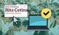 ¿Cómo puedes consultar el estatus de registro de la Beca Rita Cetina?