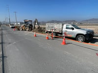 Suspenden servicio de agua en colonias de Ramos Arizpe por reparaciones