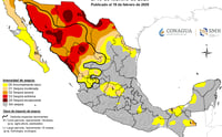 Sequía nuevamente se agrava en Durango, lluvias no llegan