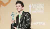 Timothée Chalamet y Conclave sorprenden en los Screen Actors Guild Awards