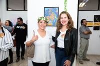 Realizan tributo al rock con galería de arte