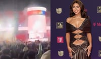 Abuchean a Ángela Aguilar en el festival EDC, pero le aplauden en carnaval