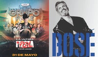 ¿Miguel Bosé o Grupo Firme? Los laguneros tienen dos opciones de conciertos