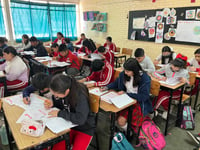 Alumnos de La Laguna presentan Examen Censal de aprendizaje, definirá lugar en secundaria