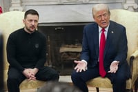 Volodimir Zelensky choca con Donald Trump en la Casa Blanca | VIDEO