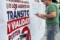 En encuesta de Morena, mayoría rechaza que agentes de Vialidad en Torreón porten armas de fuego