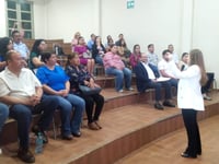 Fiscal de la Mujer y la Niñez se reúne con abogados de San Pedro y Madero