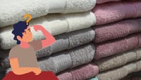 ¿Para qué sirven las rayas que hay en las toallas de baño?