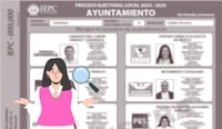 ¿Cómo serán las boletas electorales para la elección de Ayuntamientos en La Laguna de Durango?