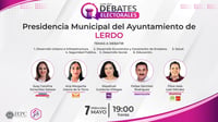EN VIVO: Debate electoral de los candidatos a la alcaldía de Lerdo