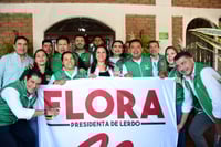 El Partido Verde respalda a Flora Leal: “Los verdes comprometidos estamos con Lerdo y con Flora”