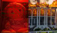 Mansión se incendia en New Orleans tras visita de 'Annabelle'
