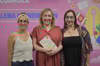 Sofía Segovia convive con sus lectores laguneros