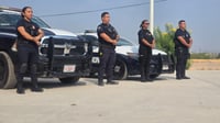 Entregan diplomas y las dos patrullas que les donaron a Policía de Francisco I. Madero