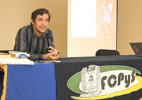 “La crónica es una de mis pasiones”, el escritor Vicente Alfonso impartió conferencia en el marco de la FILC Región Laguna