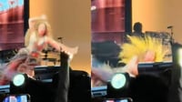 Shakira sufre tremendo azotón durante concierto en Canadá