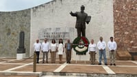 Representantes coahuilenses participan en honores a Venustiano Carranza en Puebla