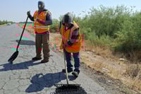 Acuden al ejido Tacubaya de San Pedro con programa de bacheo