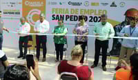 Cerca de 500 personas acuden la Feria de Empleo que se organizó en San Pedro