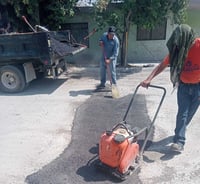 Atienden reportes de baches en Lerdo