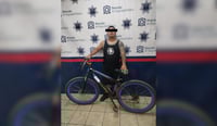 Detienen a hombre señalado por robo de bicicleta y amenazas en Torreón