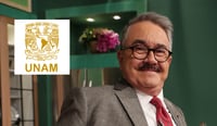 Así se veía Pedro Sola cuando estudiaba economía en la UNAM