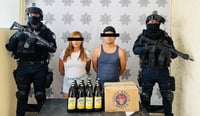 Detienen a dos por venta clandestina de alcohol en la colonia Eduardo Guerra