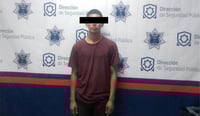 Joven es detenido por amenazas en la colonia Obispado
