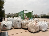 Recolectan más de 360 kilos de reciclables en jornada ambiental en Torreón