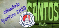San Luis presenta calendario Apertura 2025 con Bob Esponja; así se 'burló' del Santos | VIDEO
