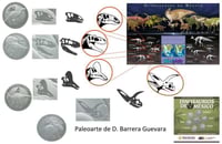 Artista e investigadora acusa presunto plagio en monedas con dinosaurios de Casa de Moneda de México