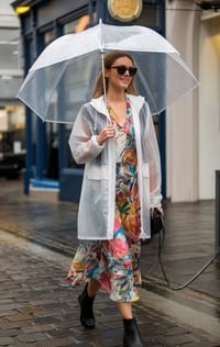 Moda bajo la lluvia