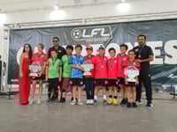 Gran premiación en la Liga Formativa de La Laguna