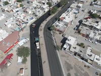 Concluye segunda etapa de pavimentación de bulevar El Refugio