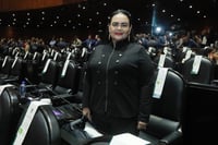 Jaqueline del Río protestó este lunes como diputada federal de Durango