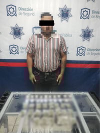 Hombre es detenido en la colonia Nuevo Torreón con presunta droga