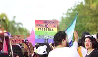 Marchan en Gómez Palacio y Lerdo por el Orgullo LGBT+