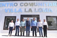 Inauguran oficinas de la Junta Municipal, Centro Comunitario y Domo Público en Villa La Loma