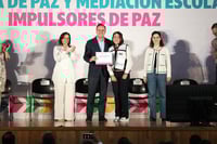 Arrancan programa de cultura de Paz en escuelas de Coahuila
