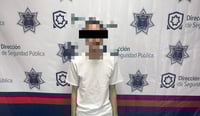 Policía de Torreón detiene a joven por robo a tienda departamental
