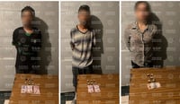 Detienen a dos varones y una mujer con cristal en Gómez Palacio