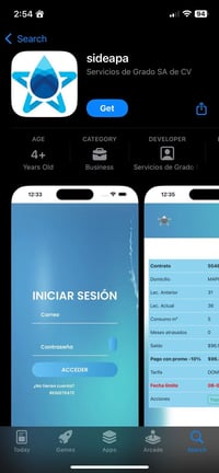 Mas de 2 mil usuarios han descargado app de Sideapa para facilitar pagos y trámites