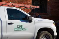 CFE: Estas son las colonias de Gómez y Lerdo que se quedarán sin energía