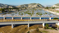 ¿Cuándo fue la última vez que el agua corrió por el lecho seco del Río Nazas?