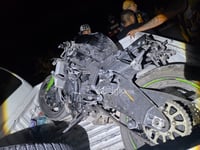 Muere miembro de club de motociclistas tras accidente en carretera a presa Francisco Zarco