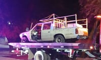 Detienen a presunto ladrón de camioneta tras persecución y choque en Torreón