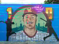 Mural lagunero rinde homenaje a Nick Torres, figura de los Algodoneros del Unión Laguna