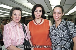 Bertha Elizondo de Martínez, Bertha Martínez de Madero y Alejandra Martínez